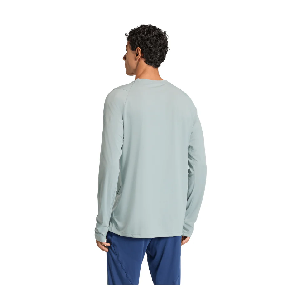 adidas Men's Adi 365 Long Sleeve Top in Wonder Sage SS26 - Image 3