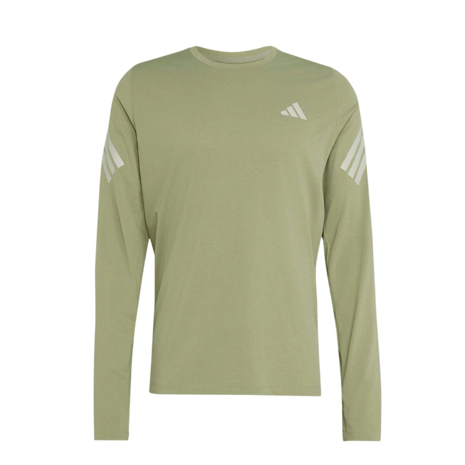 adidas Men's Adi365 Long Sleeved T-shirt in Tent Green/Halo Green AW26