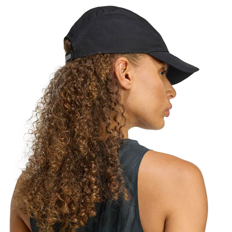 adidas Unisex Running x Adizero Lightweight Climacool Cap in Black/Reflective Silver AW26 - Image 3