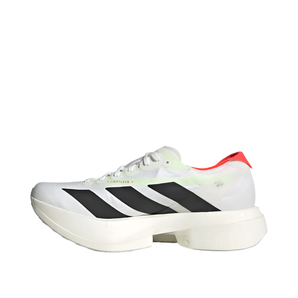 adidas Women's Adizero Adios Pro 4 Running Shoes in FTWR Cloud White/Core Black/Silver Metallic SS25 - Image 4