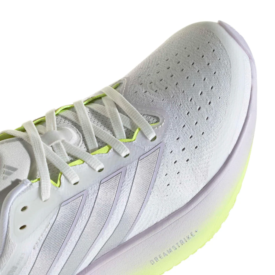 adidas Women's Supernova Rise 3 Running Shoes in Crystal White/Silver Met./Purple Tint AW26 - Image 6