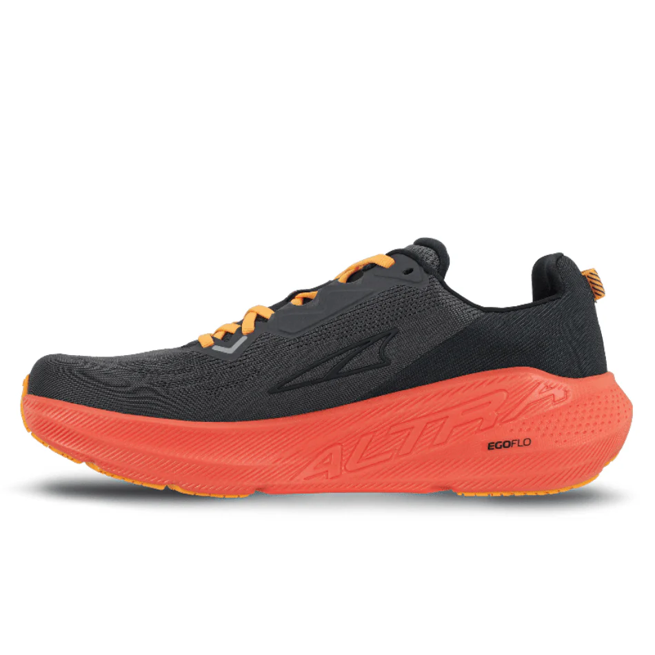 Altra Men's FWD Via Running Shoes in Black/Orange SS25 - Image 5