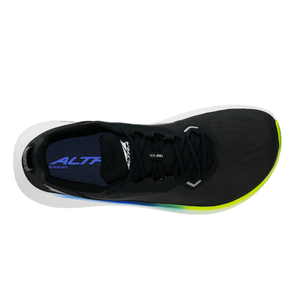 Altra Men's FWD Via Running Shoes in Black/Blue AW25 - Image 4