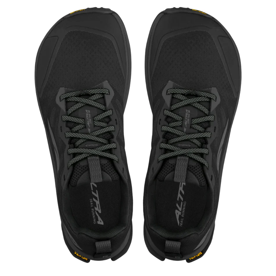 Altra Men's Lone Peak 9+ Wide Fitting (2E) Trail Running Shoes in Black AW26 - Image 4