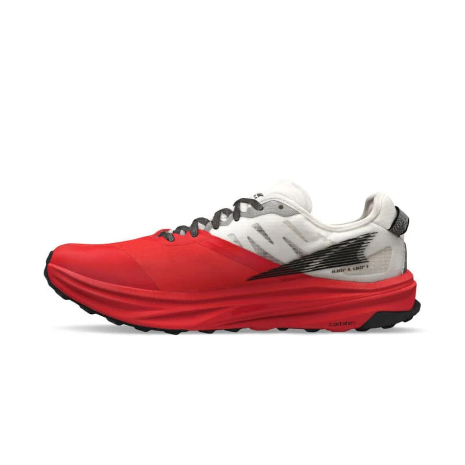 Altra MONT BLANC CARBON Men's Trail Shoes White/Coral - Image 4