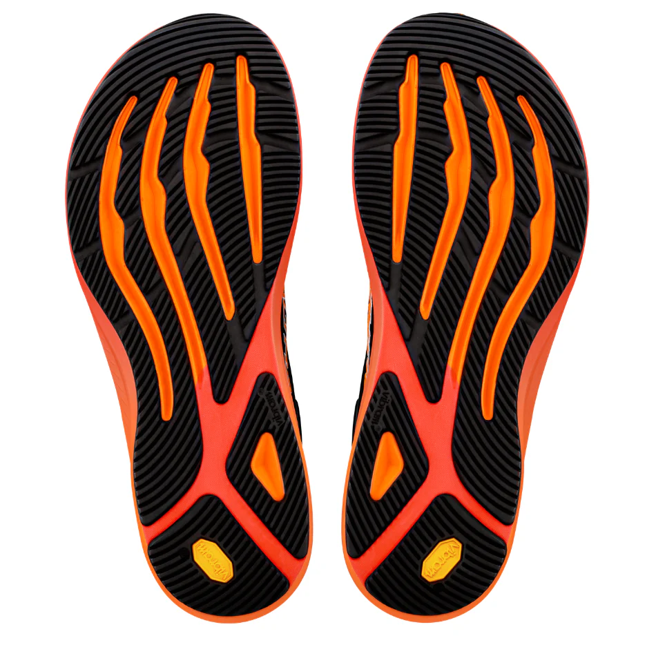 Altra Men's Torin 9 Running Shoes in Black/Orange Pop/Fiery Coral AW26 - Image 4