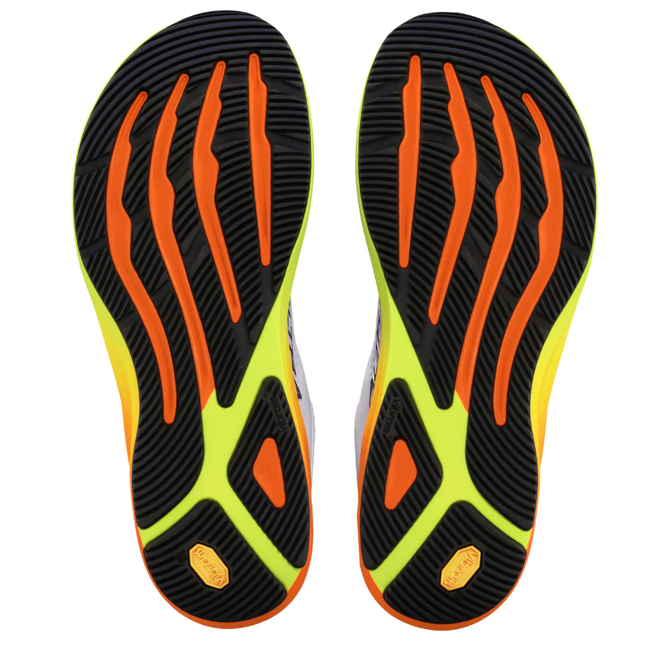 Altra Men's Torin 9 Running Shoes in White/Black/Safety Yellow AW26 - Image 4