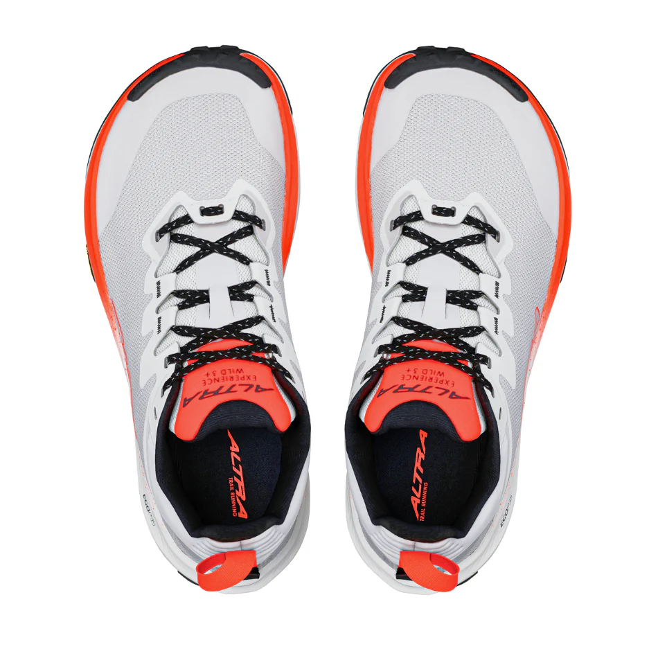 Altra Women's Experience Wild 3+ Trail Running Shoes in White/Coral SS26 - Image 2