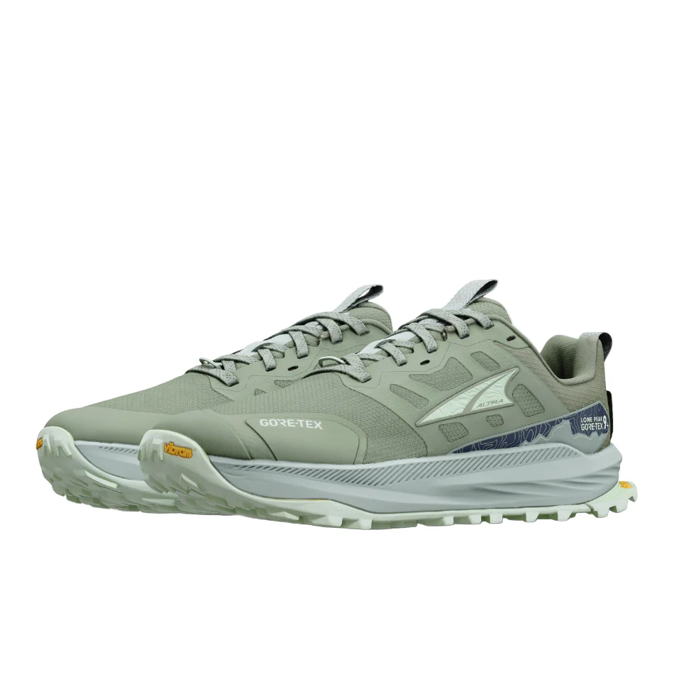 Altra Women's Lone Peak 9+ GTX Trail Running Shoes in Dusty Olive SS26 - Image 3