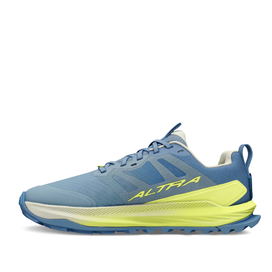 Altra Women's Lone Peak 9+ Trail Running Shoes in Blue/Lime SS26 - Image 5