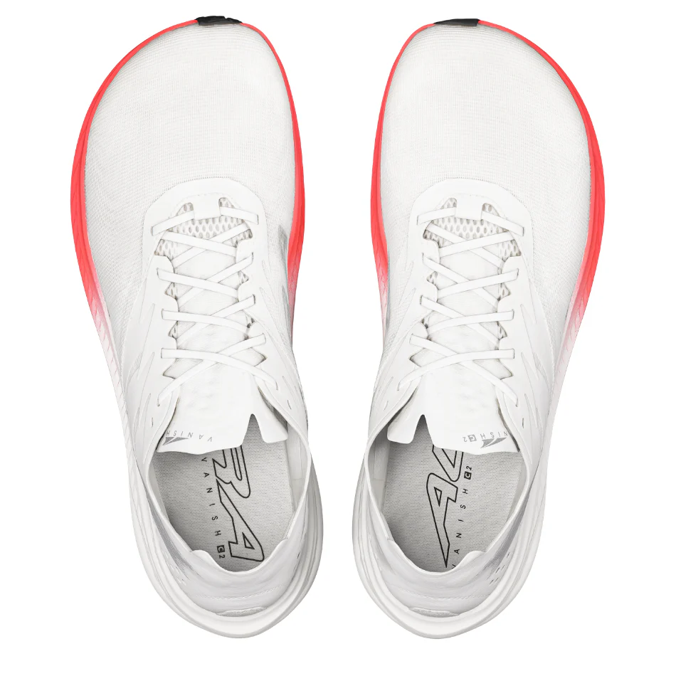 Altra Men's Vanish Carbon 2 Running Shoes in White/Red SS26 - Image 4