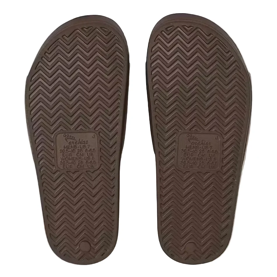 Archies Arch Support Slides in Dark Brown - Image 3