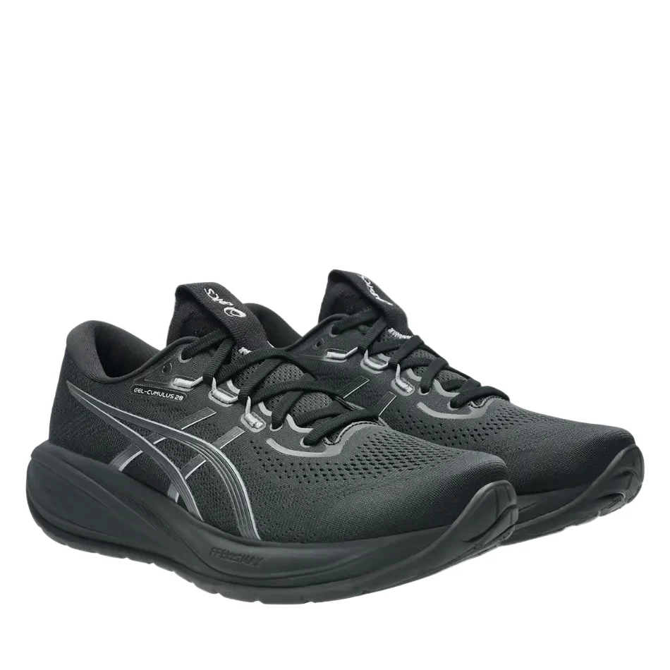 ASICS Men's CEL-CUMULUS 28 Running Shoes in Black/Carrier Grey AW26 - Image 2