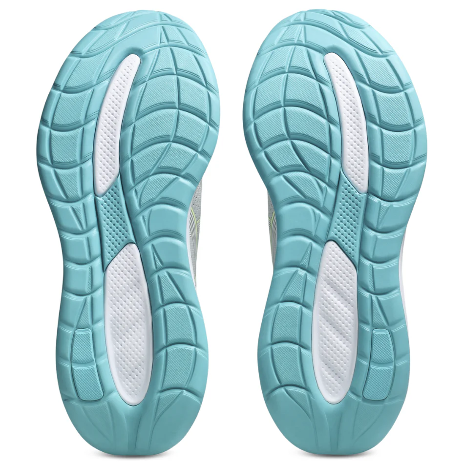 ASICS Men's CEL-CUMULUS 28 Running Shoes in Cloud Grey/Energy Aqua AW26 - Image 3