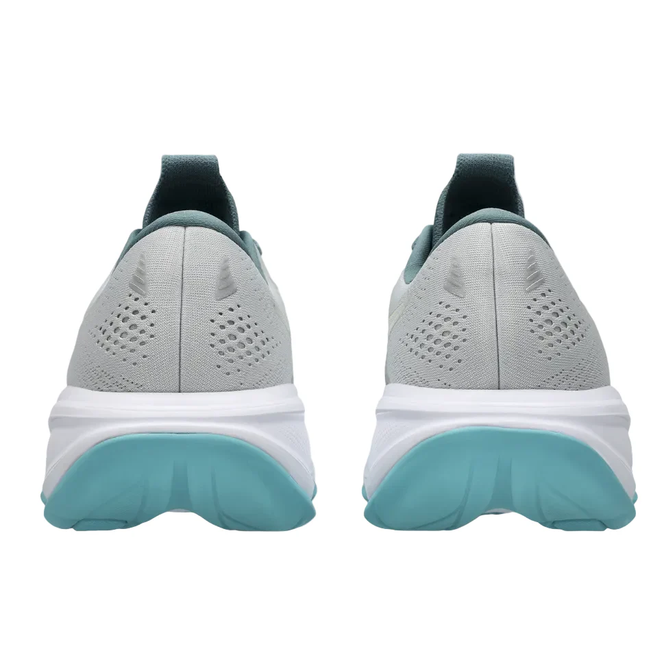 ASICS Men's CEL-CUMULUS 28 Running Shoes in Cloud Grey/Energy Aqua AW26 - Image 4