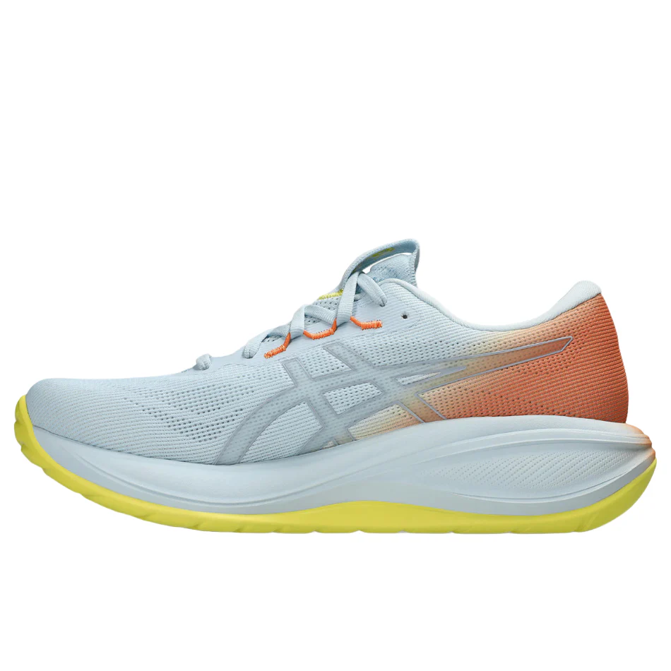 ASICS Men's GEL-CUMULUS 28 Sunny Sizzle Running Shoes in Sky/Sun Peach SS26 - Image 7