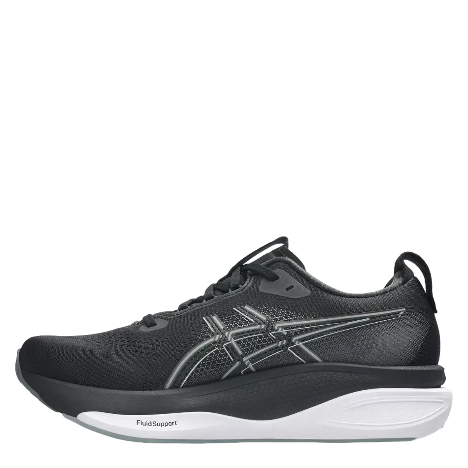 ASICS Men's GEL-KAYANO 33 Running Shoes in Black/White AW26 - Image 6