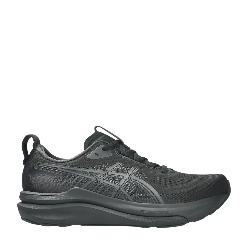 ASICS Men's GEL-KAYANO 33 Wide Fitting (2E) Running Shoes in Black AW26
