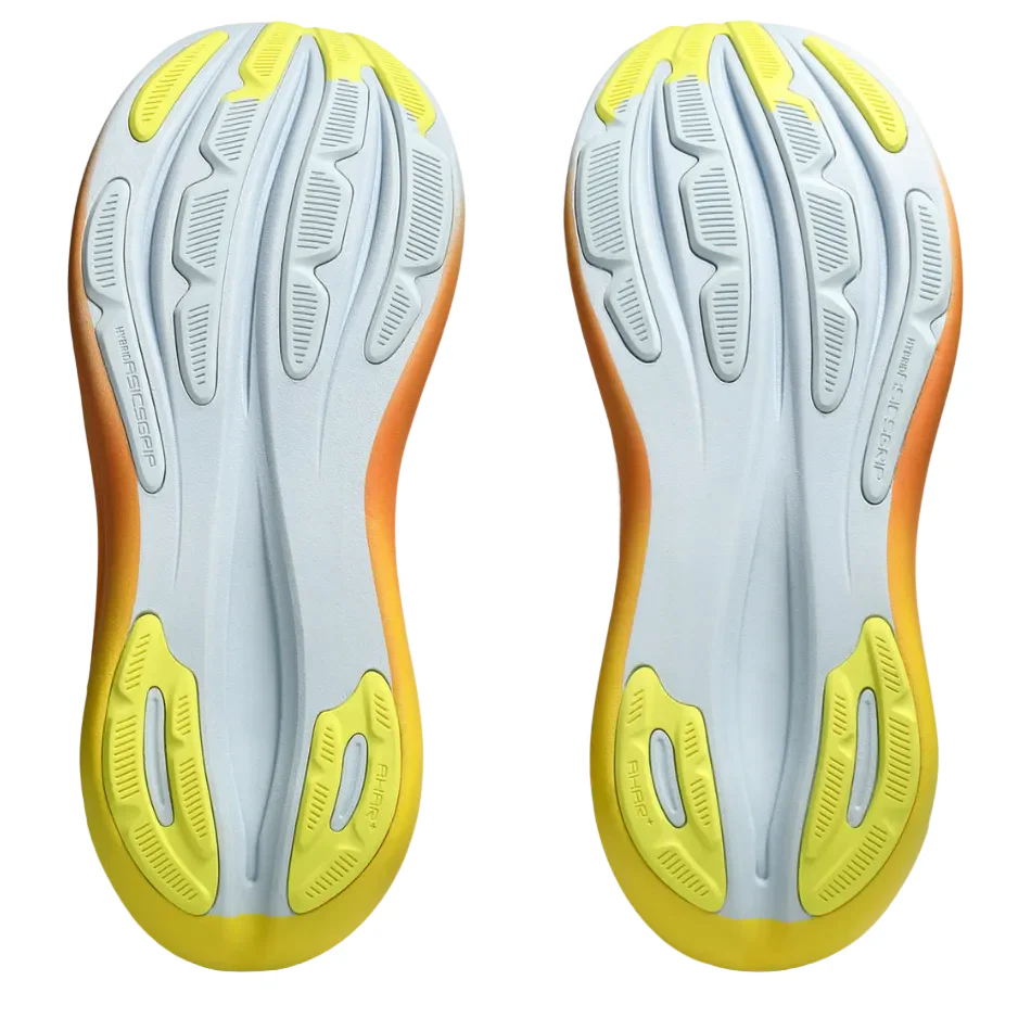 ASICS Men's GEL-NIMBUS 28 Sunny Sizzle Running Shoes in Sky/Sun Peach SS26 - Image 5