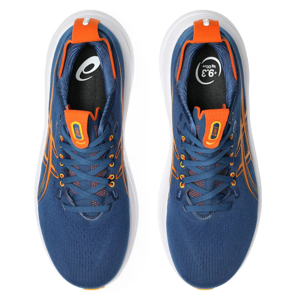 ASICS Men's GEL-NIMBUS 28 Running Shoes in Twilight Blue/Anzu SS26 - Image 2
