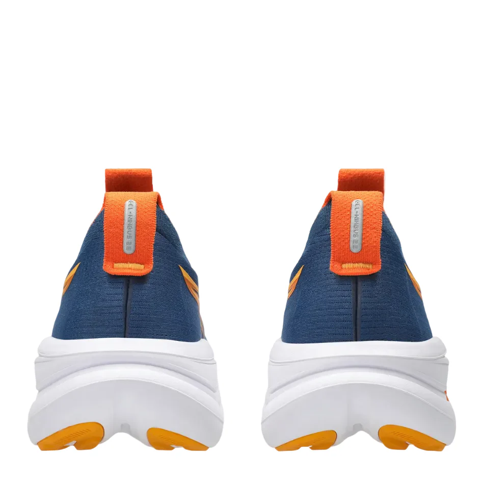 ASICS Men's GEL-NIMBUS 28 Running Shoes in Twilight Blue/Anzu SS26 - Image 3