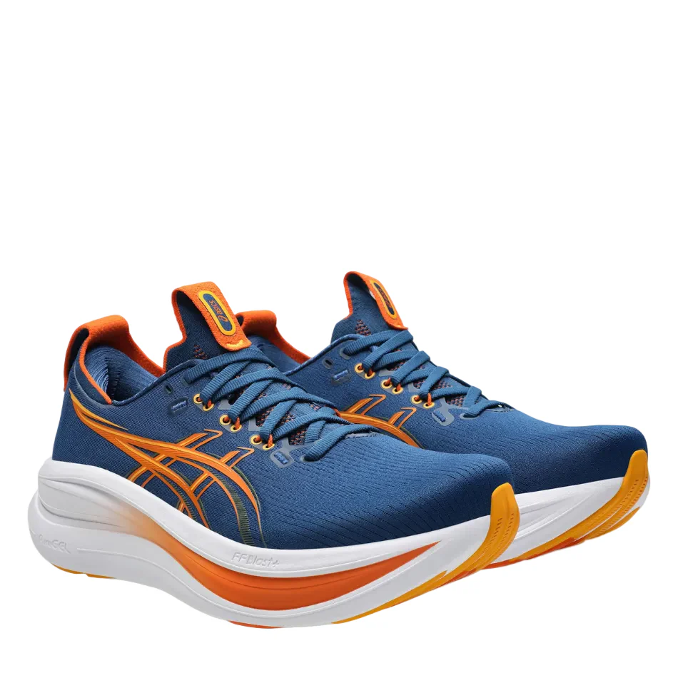 ASICS Men's GEL-NIMBUS 28 Running Shoes in Twilight Blue/Anzu SS26 - Image 5