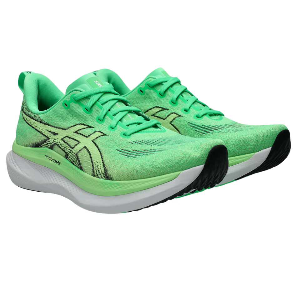 ASICS Men's GLIDERIDE MAX 2 Running Shoes in Vital Green/Black SS26 - Image 3