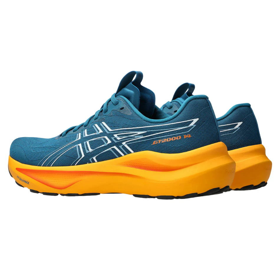 ASICS Men's GT-2000 v14 Running Shoes in Dark Teal/White SS26 - Image 6
