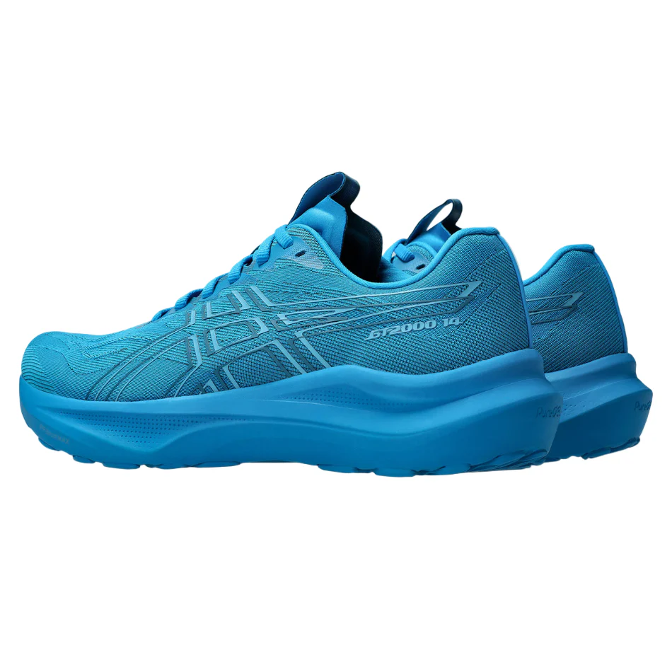 ASICS Men's GT-2000 V14 Running Shoes in Aegean Blue/Saba Blue SS26 - Image 6