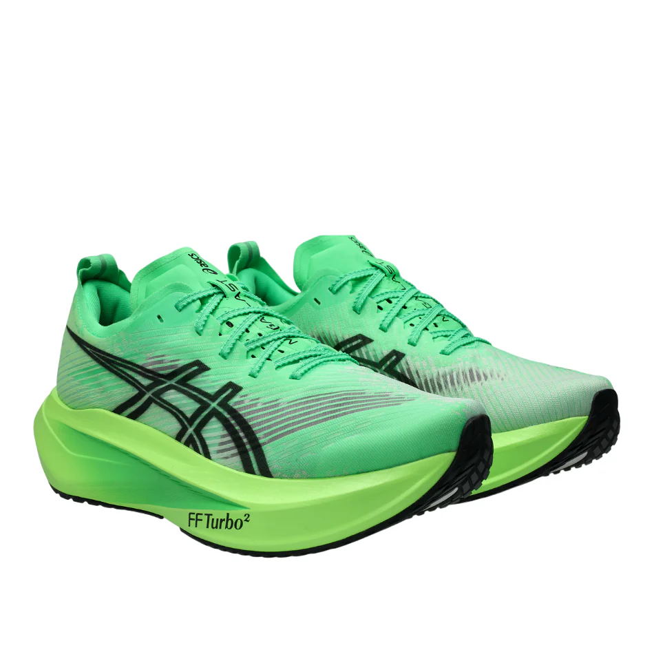 ASICS Unisex MEGABLAST EKIDEN PACK Running Shoes in Vital Green/Black SS26 - Image 4