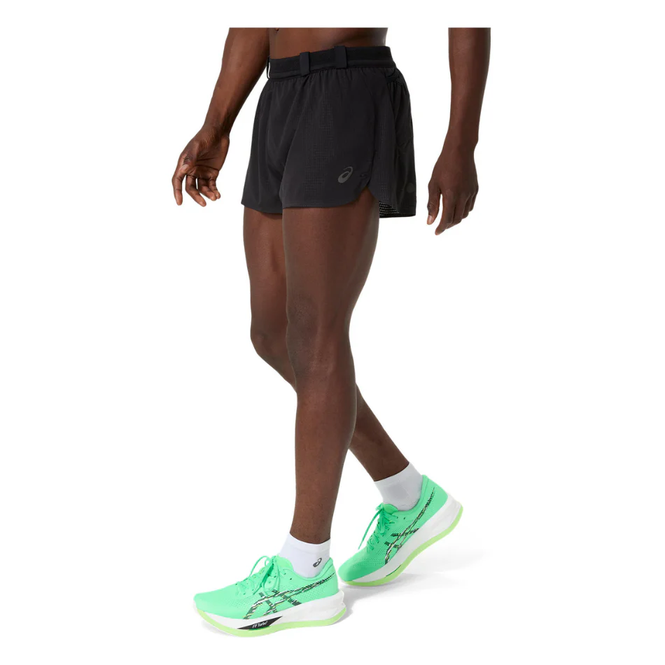 ASICS Men's METARUN SPLIT SHORT in Performance Black SS26 - Image 3