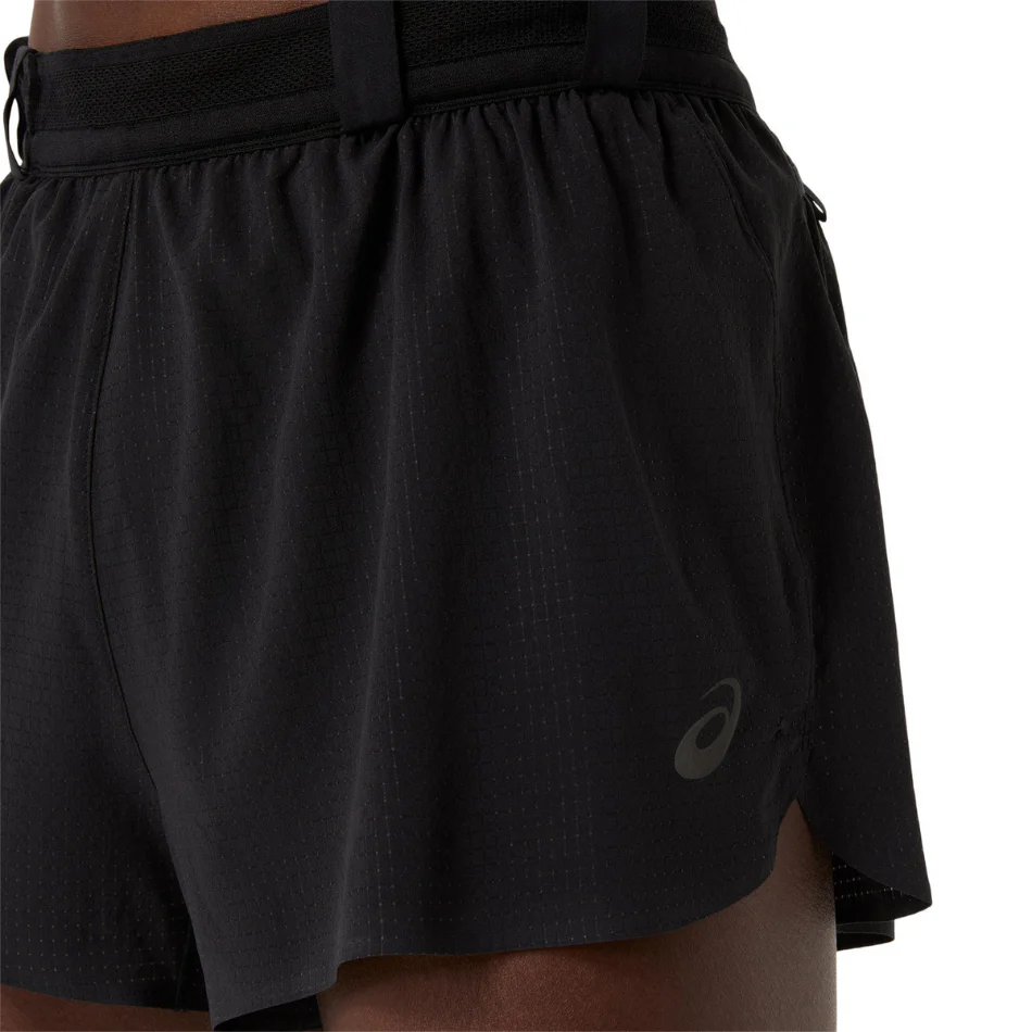 ASICS Men's METARUN SPLIT SHORT in Performance Black SS26 - Image 4