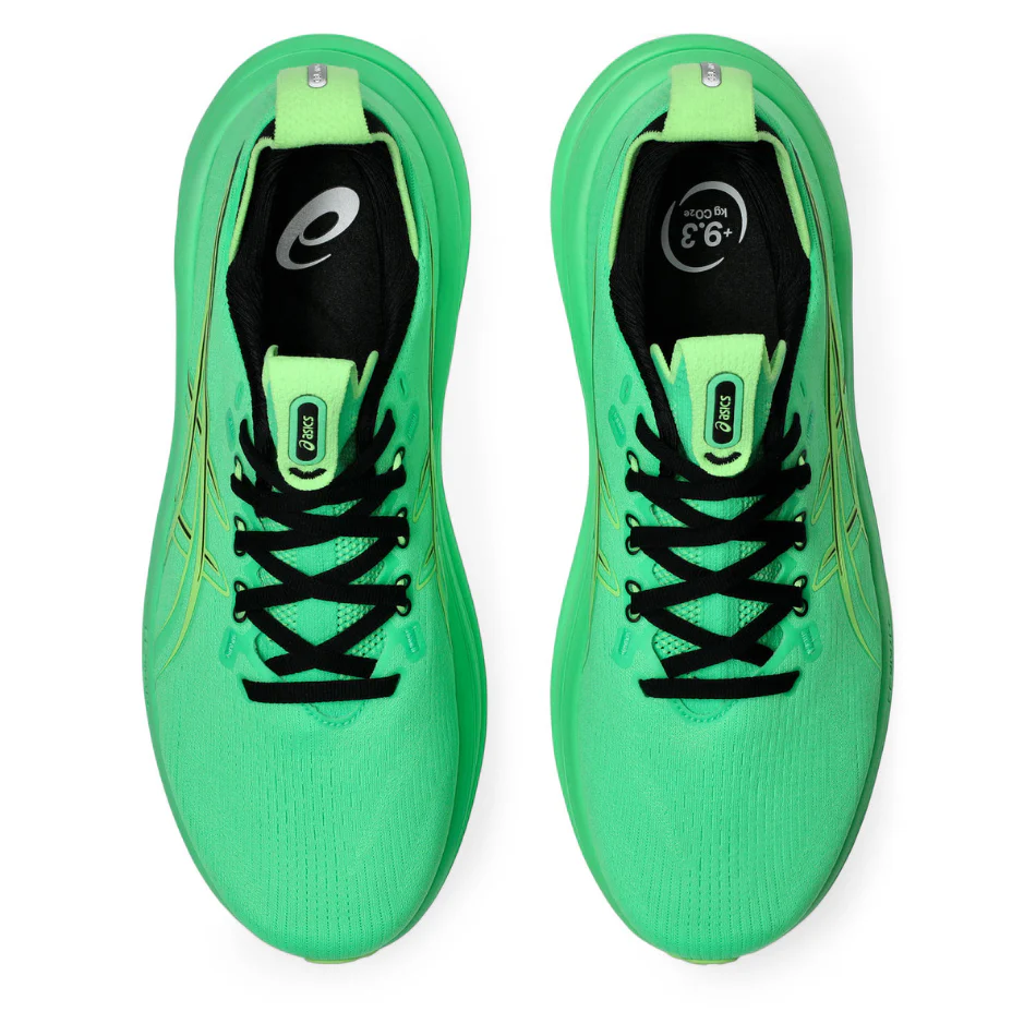 ASICS Men's GEL-NIMBUS 28 Running Shoes in Vital Green/Illuminate Green SS26 - Image 2