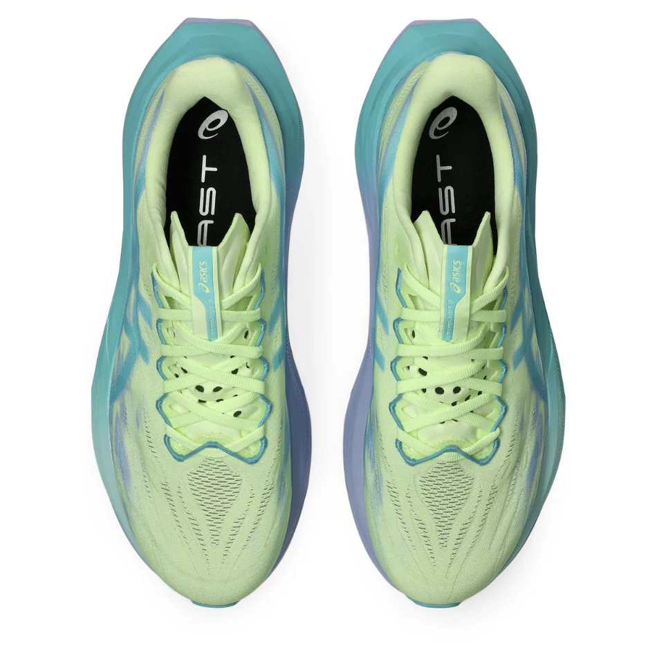 ASICS Unisex SUPERBLAST 3 Running Shoes in Illuminate Yellow/Energy Aqua AW26 - Image 2