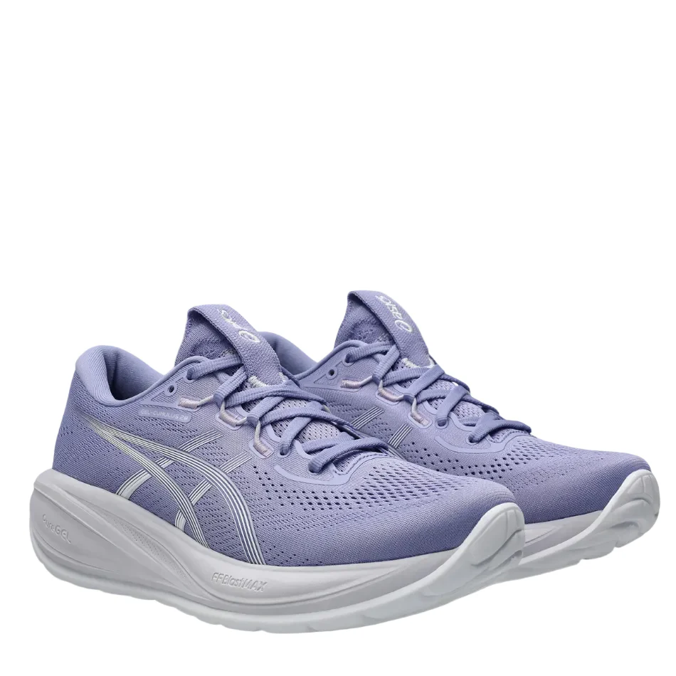 ASICS Women's GEL-CUMULUS 28 Running Shoes in Bluebell/White SS26 - Image 4