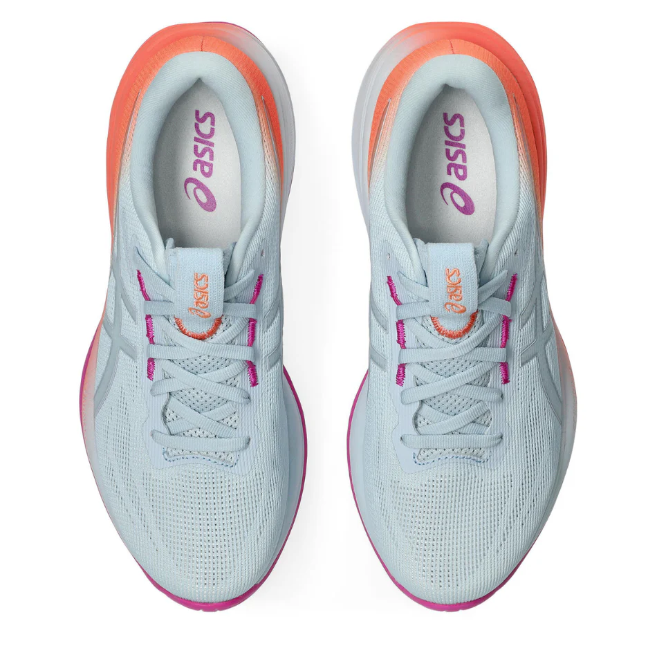ASICS Women's GEL-CUMULUS 28 Sunny Sizzle Running Shoes in Sky/Sun Coral SS26 - Image 2
