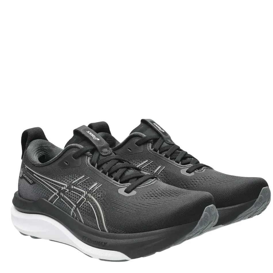 ASICS Women's GEL-KAYANO 33 Running Shoes in Black/White AW26 - Image 5