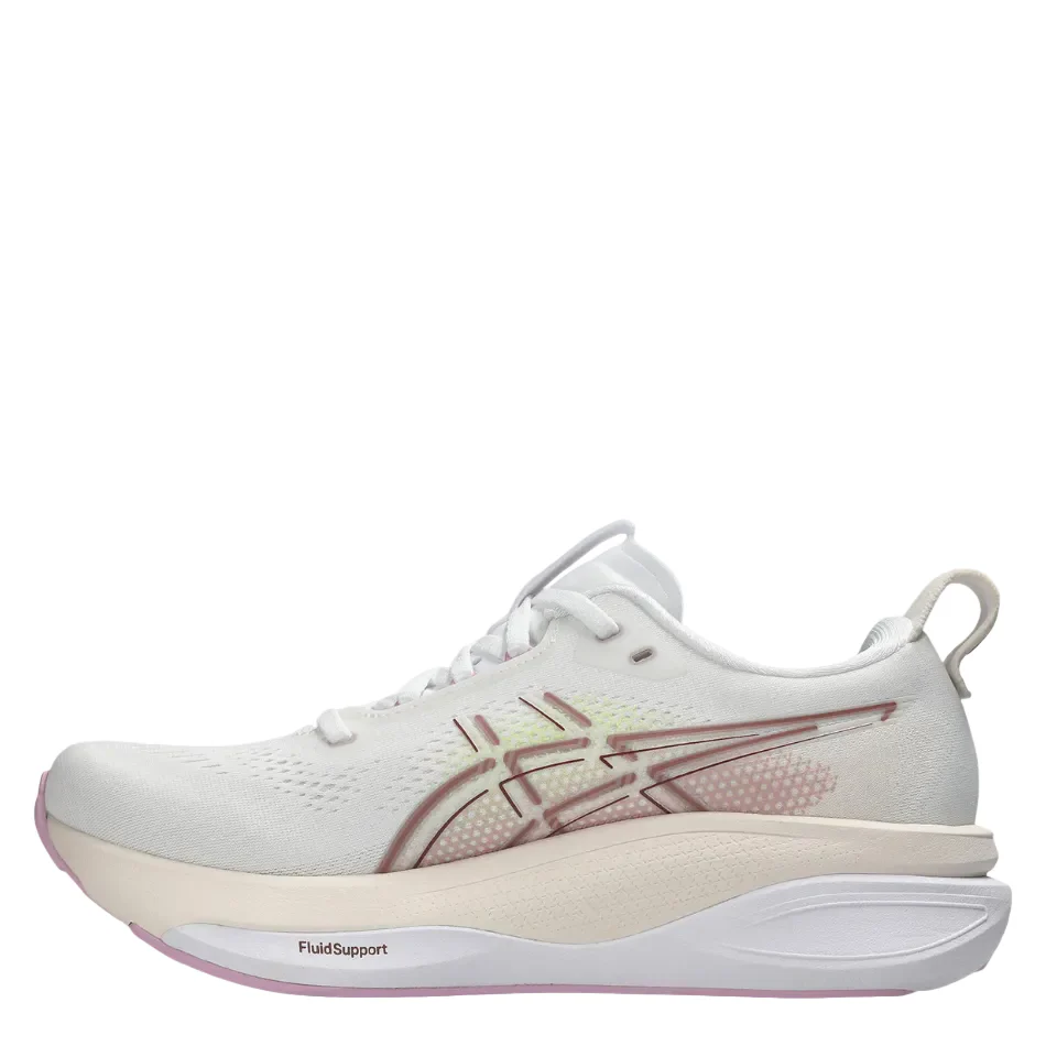 ASICS Women's GEL-KAYANO 33 Running Shoes in White/Hazy Lilac AW26 - Image 6