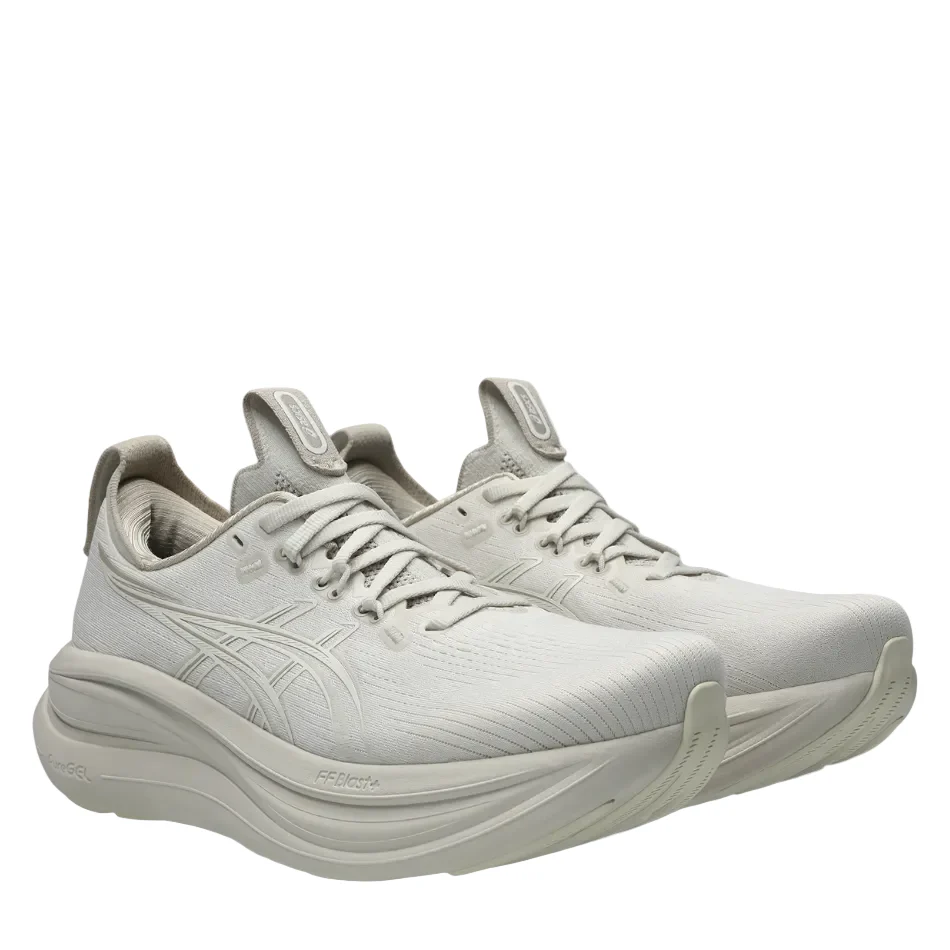ASICS Women's GEL-NIMBUS 28 Running Shoes in Soft Oat/Cream AW26 - Image 5