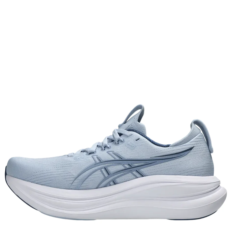 ASICS Women's GEL-NIMBUS 28 Running Shoes in Solid Air/Calm Indigo AW26 - Image 6
