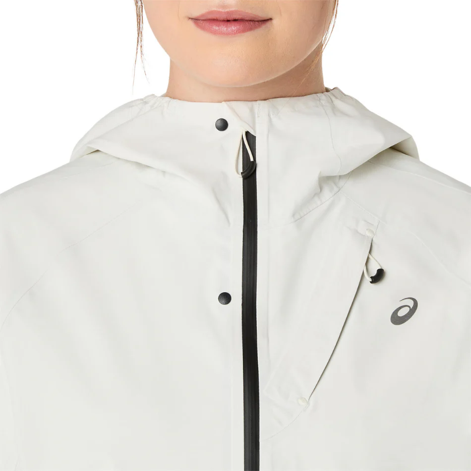 ASICS Women's METARUN LEGEND JACKET in Performance Black/Cream SS26 - Image 5