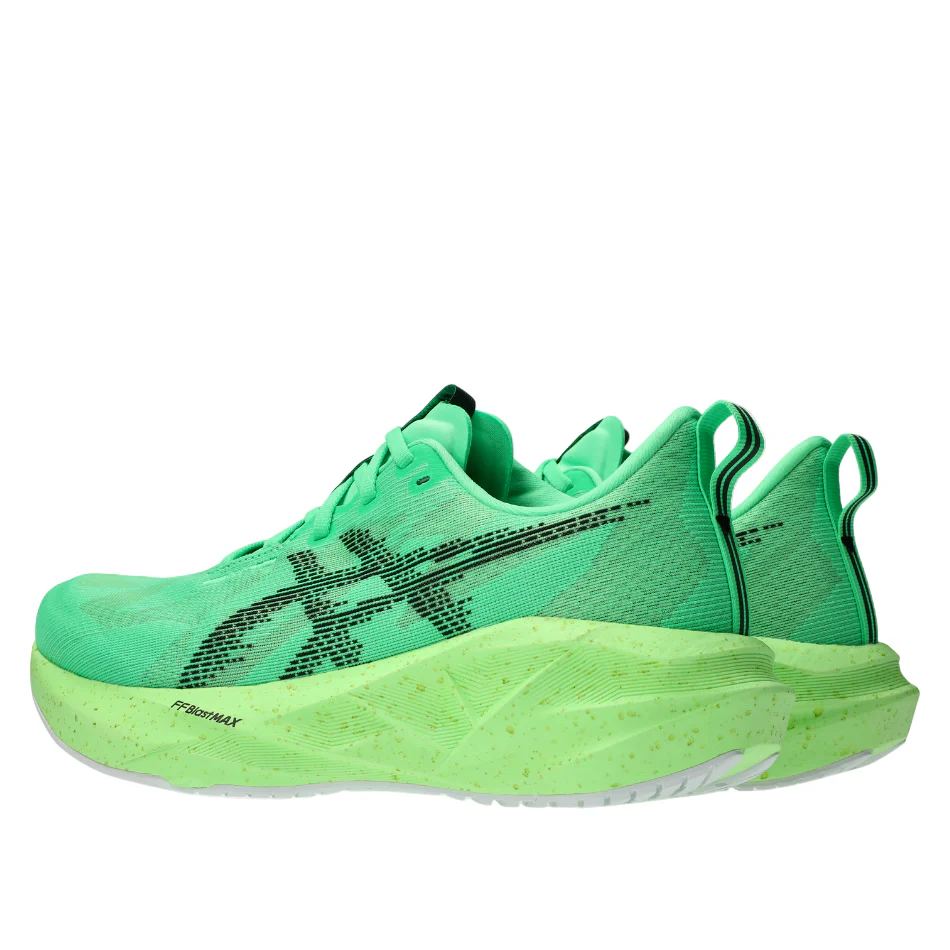 ASICS Women's NOVABLAST 5 EKIDEN PACK Running Shoes in Vital Green/Black SS26 - Image 3