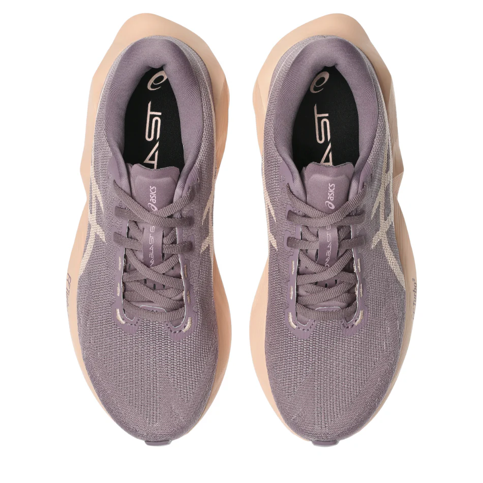 ASICS Women's NOVABLAST 6 Running Shoes in Dusty Mauve/Cantalope AW26 - Image 2
