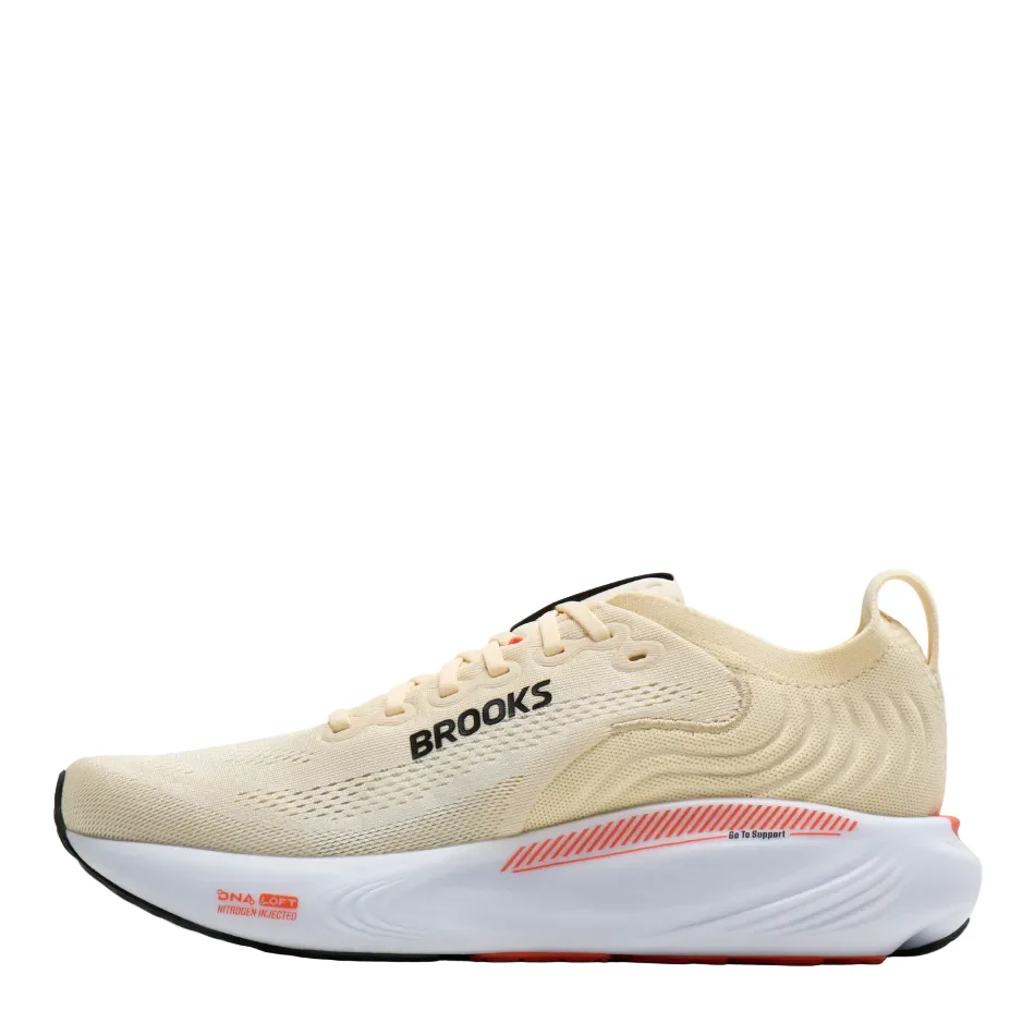 Brooks Men's Adrenaline GTS 25 Running Shoes in Rutabaga/Tigerlily/Orange AW26 - Image 5