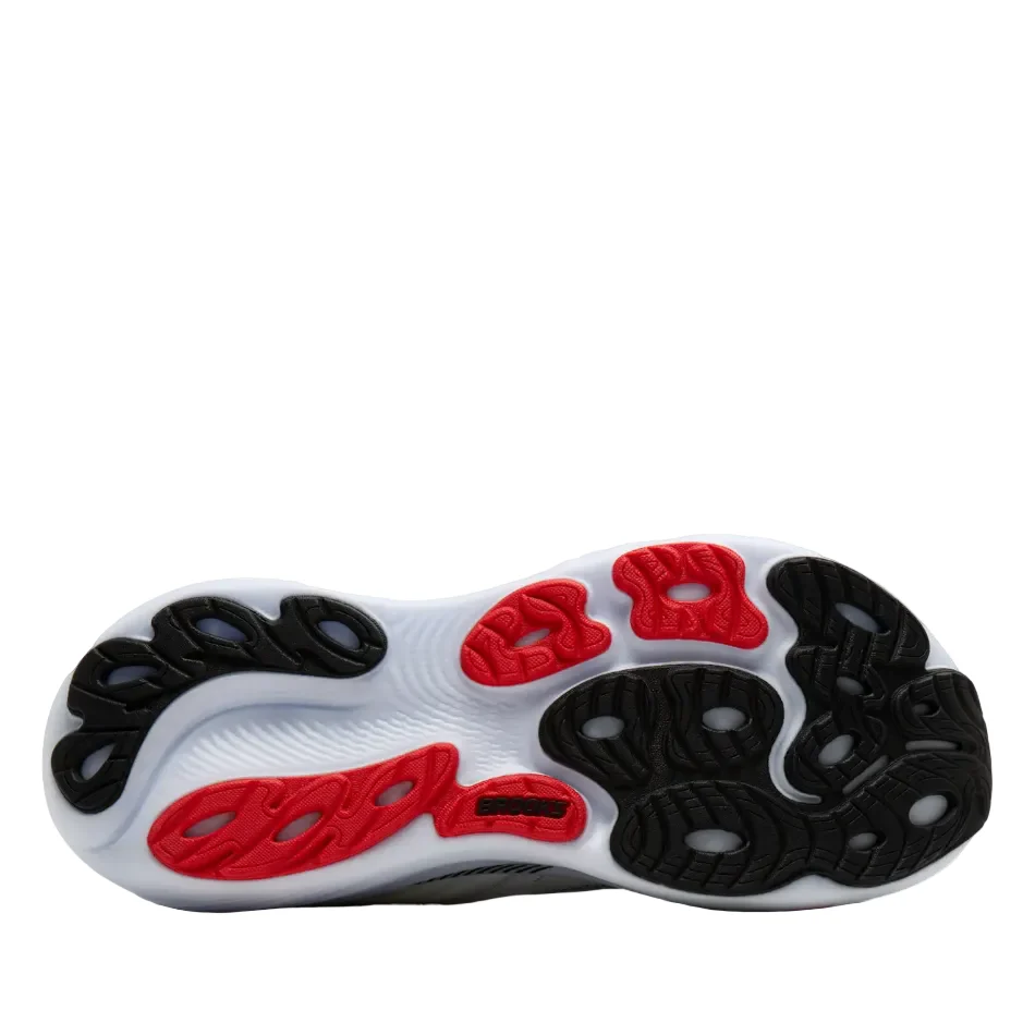 Brooks Men's Adrenaline GTS 25 Running Shoes in White/Black/Red AW26 - Image 4