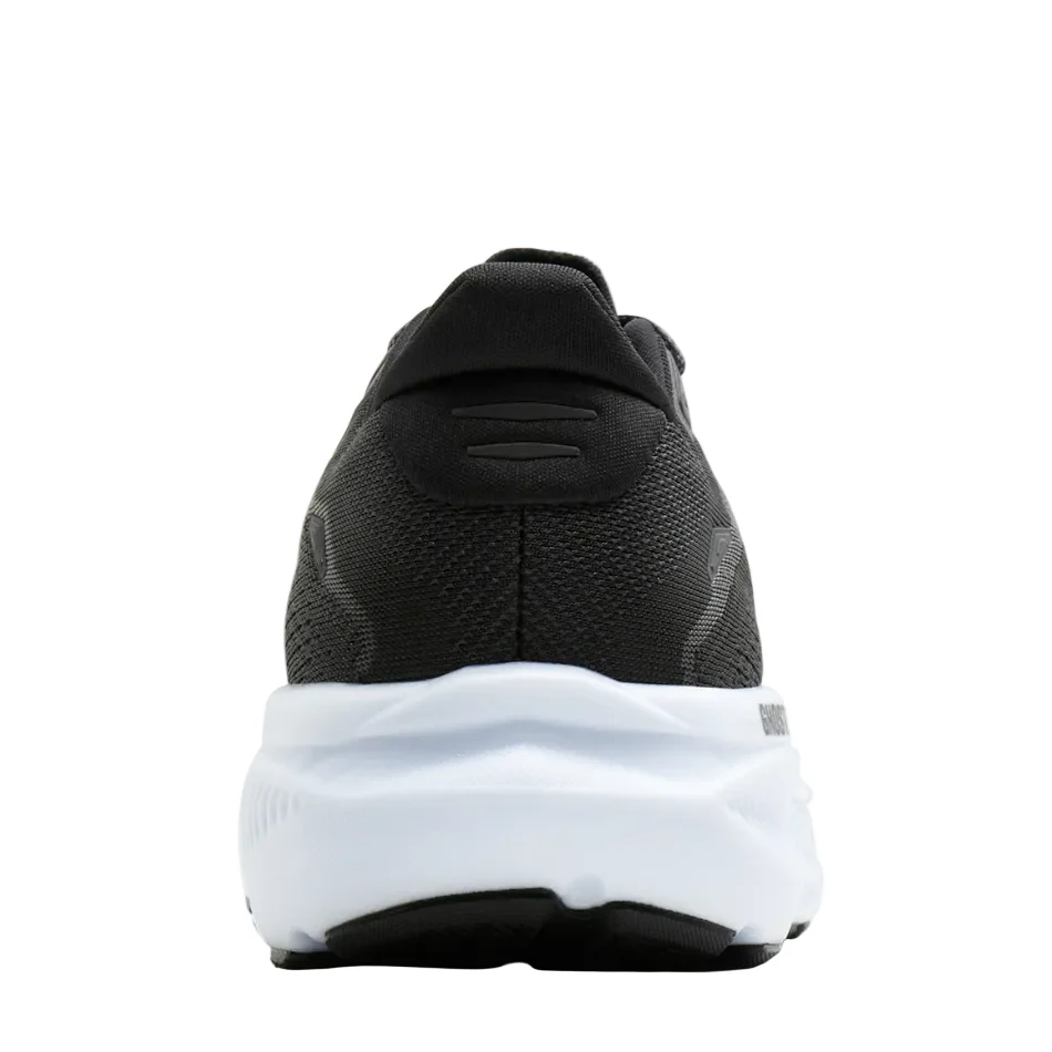 Brooks Men's Ghost 18 Running Shoes in Black/Grey/White AW26 - Image 3