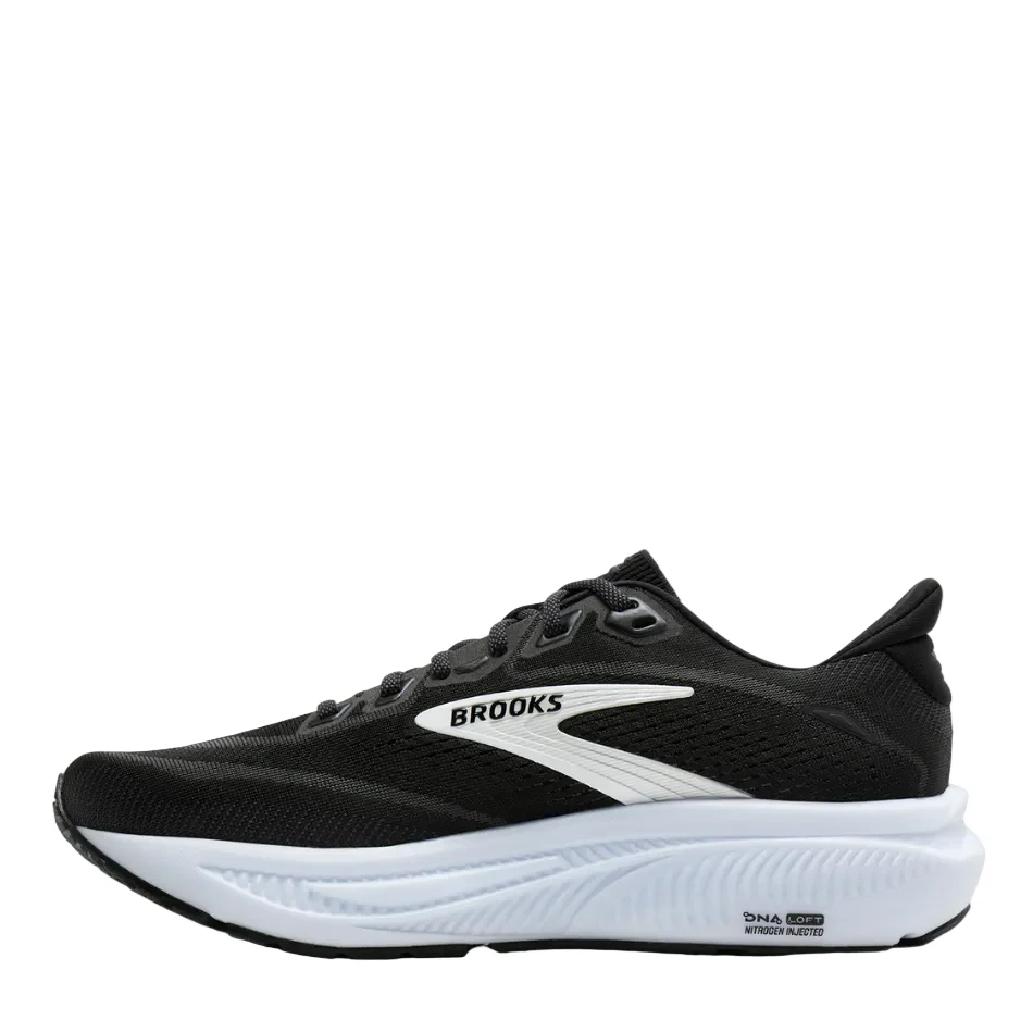 Brooks Men's Ghost 18 Running Shoes in Black/Grey/White AW26 - Image 5
