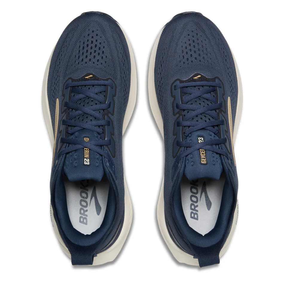 Brooks Men's Glycerin 23 Running Shoes in  Blue/Spellbound/Starfish SS26 - Image 2