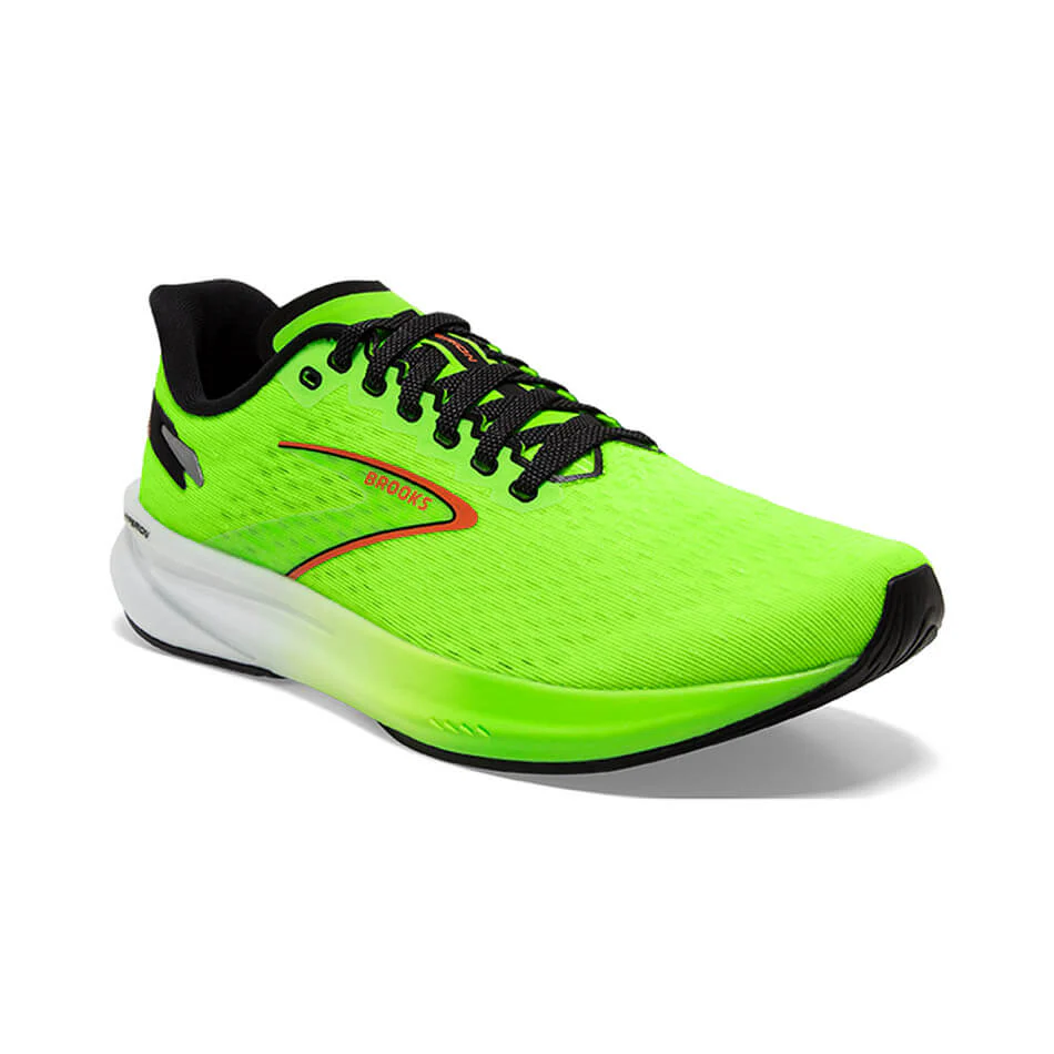 Brooks Men's Hyperion Running Shoes in Green/White AW23 - Image 2