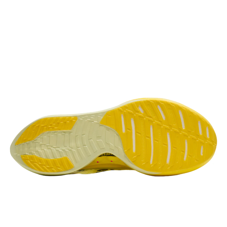 Brooks Unisex Hyperion Elite 5 Running Shoes in Luminary/Yellow/Gray SS26 - Image 4